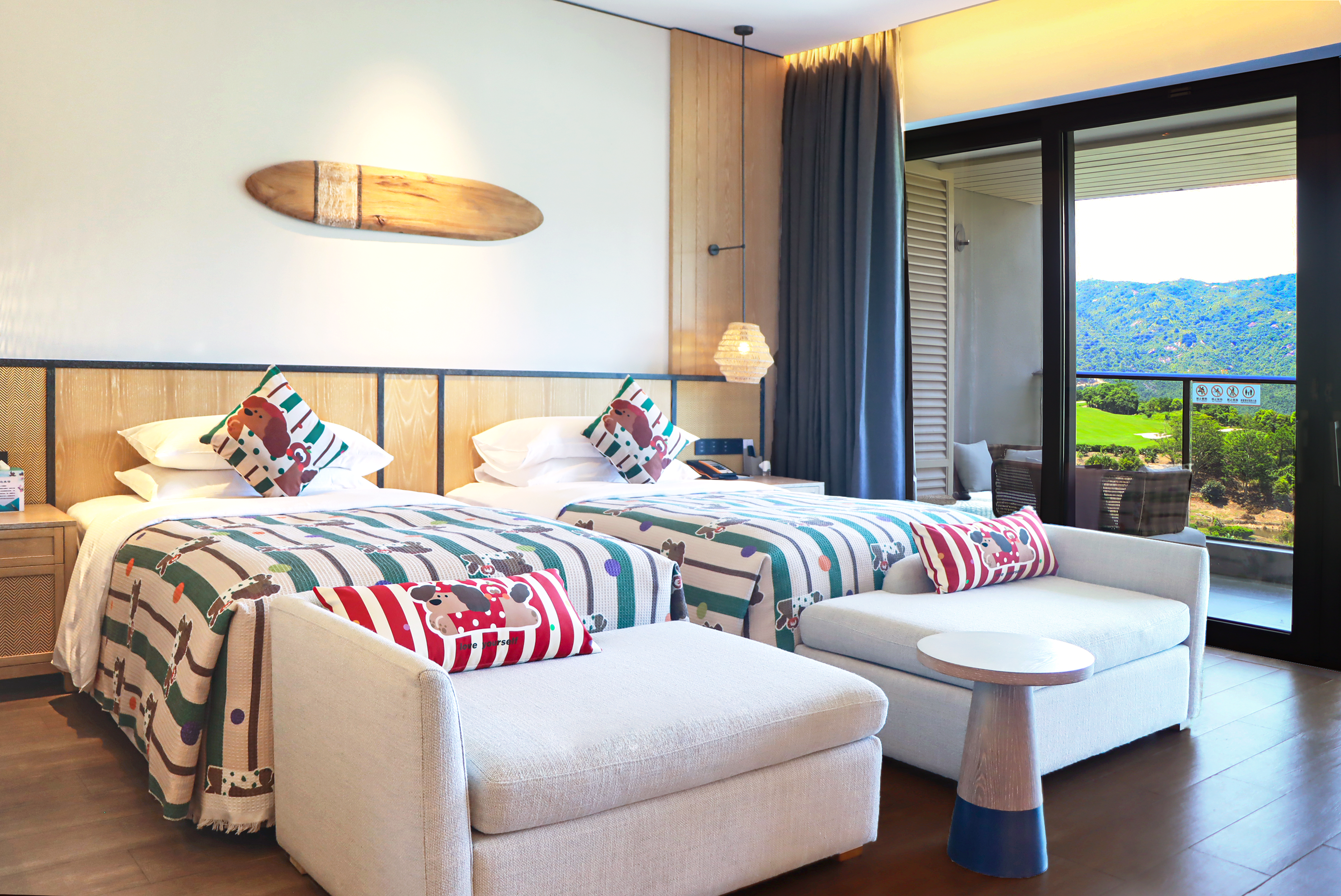 X Resort Xunliao Bay HuizhouPet-Friendly Private Hot Spring Twin Room