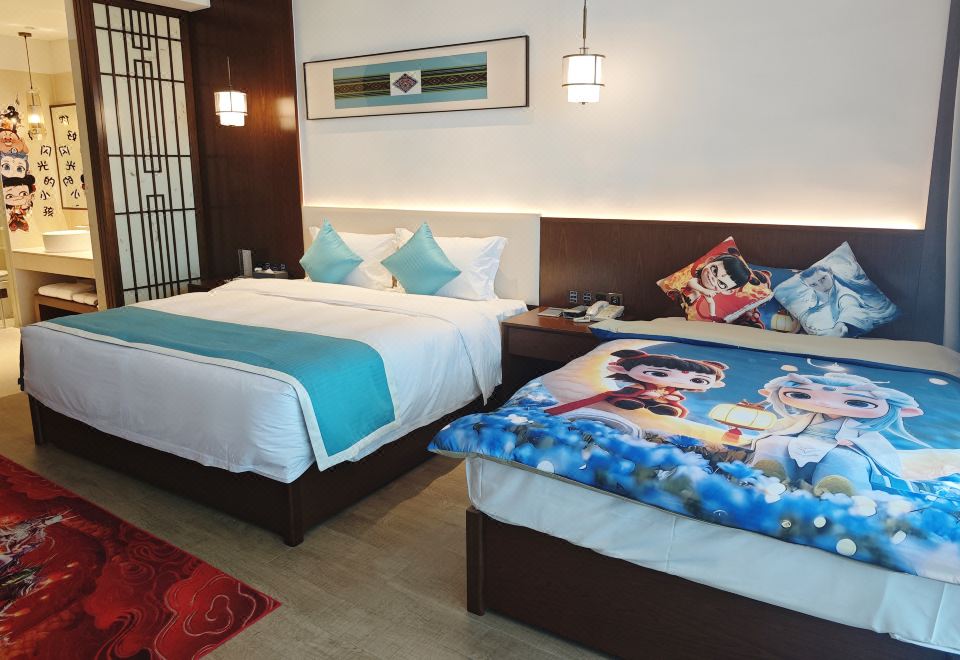 豪華海景家庭房