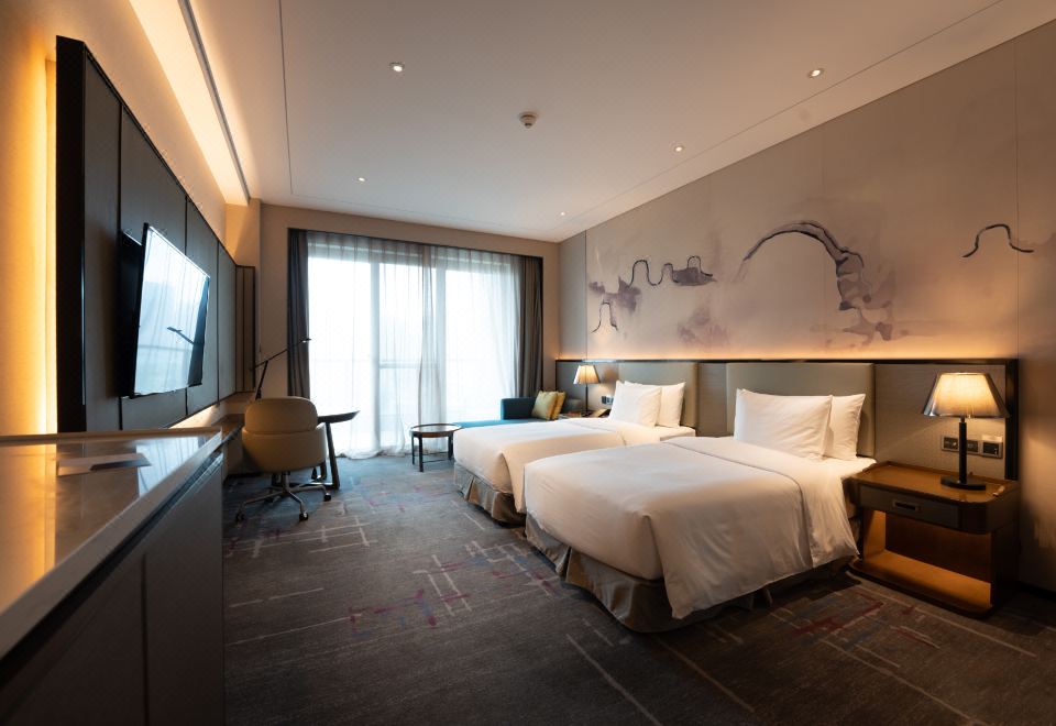 雪映高级城景双床房