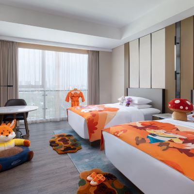 原野手賬主題雙床房 嘉興萬豪飯店優惠