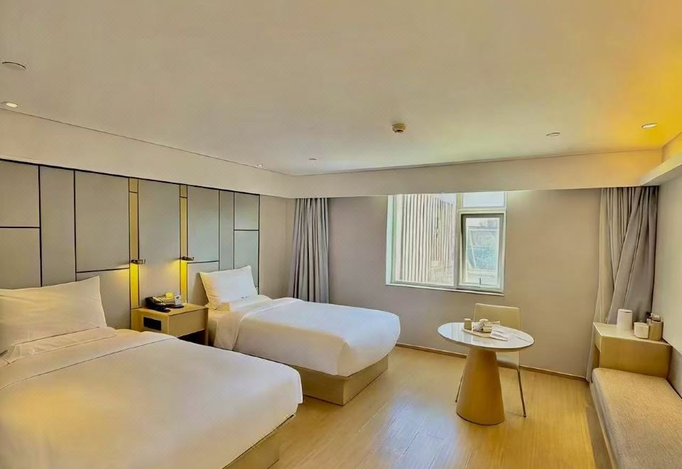 舒压-高级双床房+禅意茶席+舒逸深眠