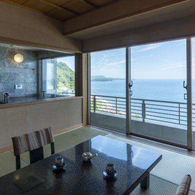 展望風呂付き客室 伊豆　北川温泉　お祝いの宿　吉祥CAREN クーポン