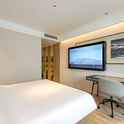 幾木套房-亞朵星球PRO深睡枕-智能水壺小冰箱 杭州西湖湖濱銀泰亞朵飯店優惠