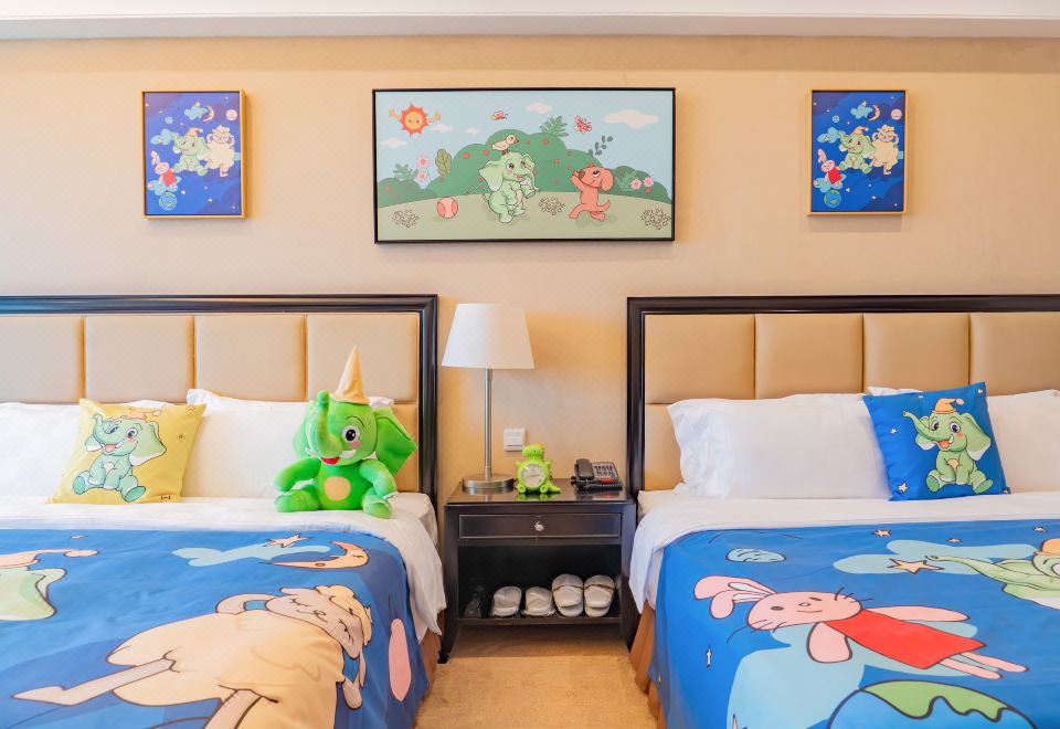 小飞象亲子双床房