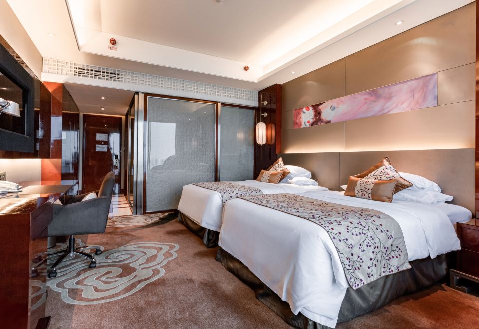 高空行政雙床間（超大落地觀景窗+無限夜景）