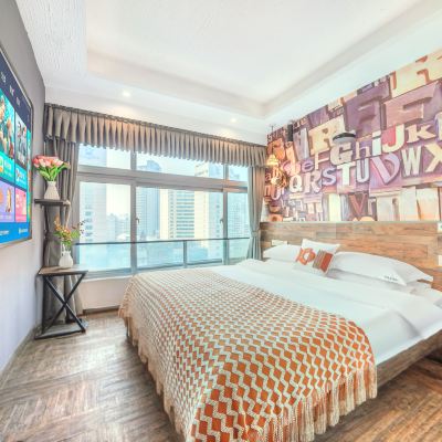 陽光投影大床房 重慶月亮灣景觀飯店優惠