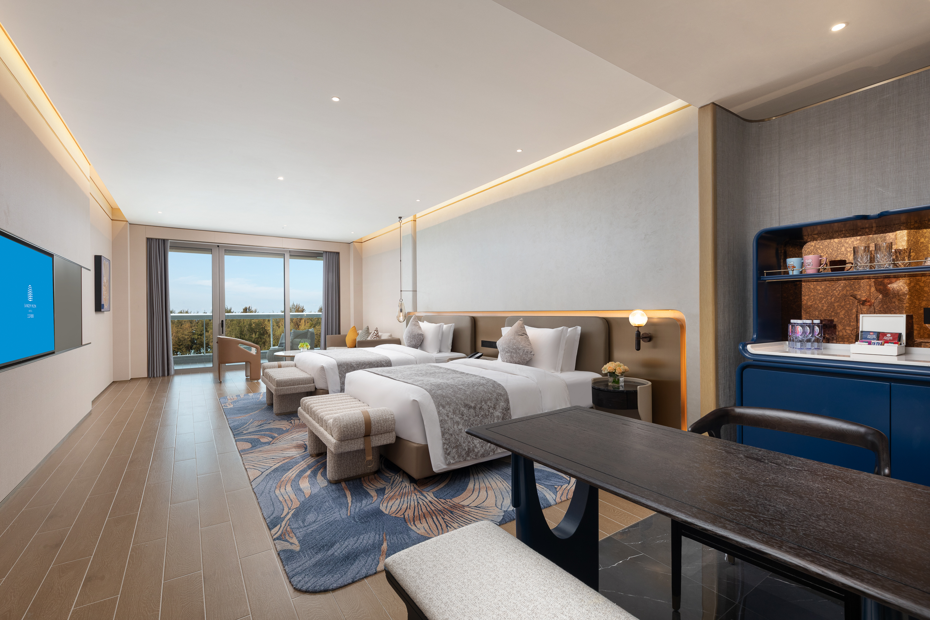 得月豪华双床房