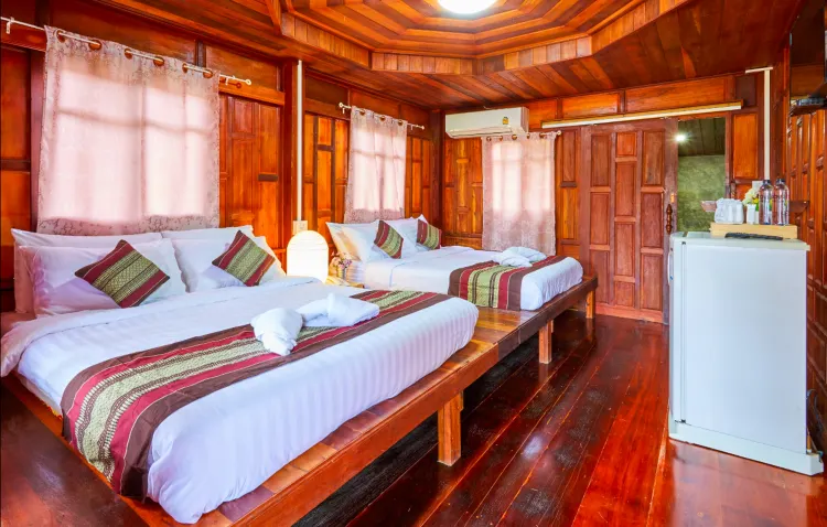 วิลลา 4 (วิลล่าครอบครัวดีลักซ์พร้อมอ่างอาบน้ำ)