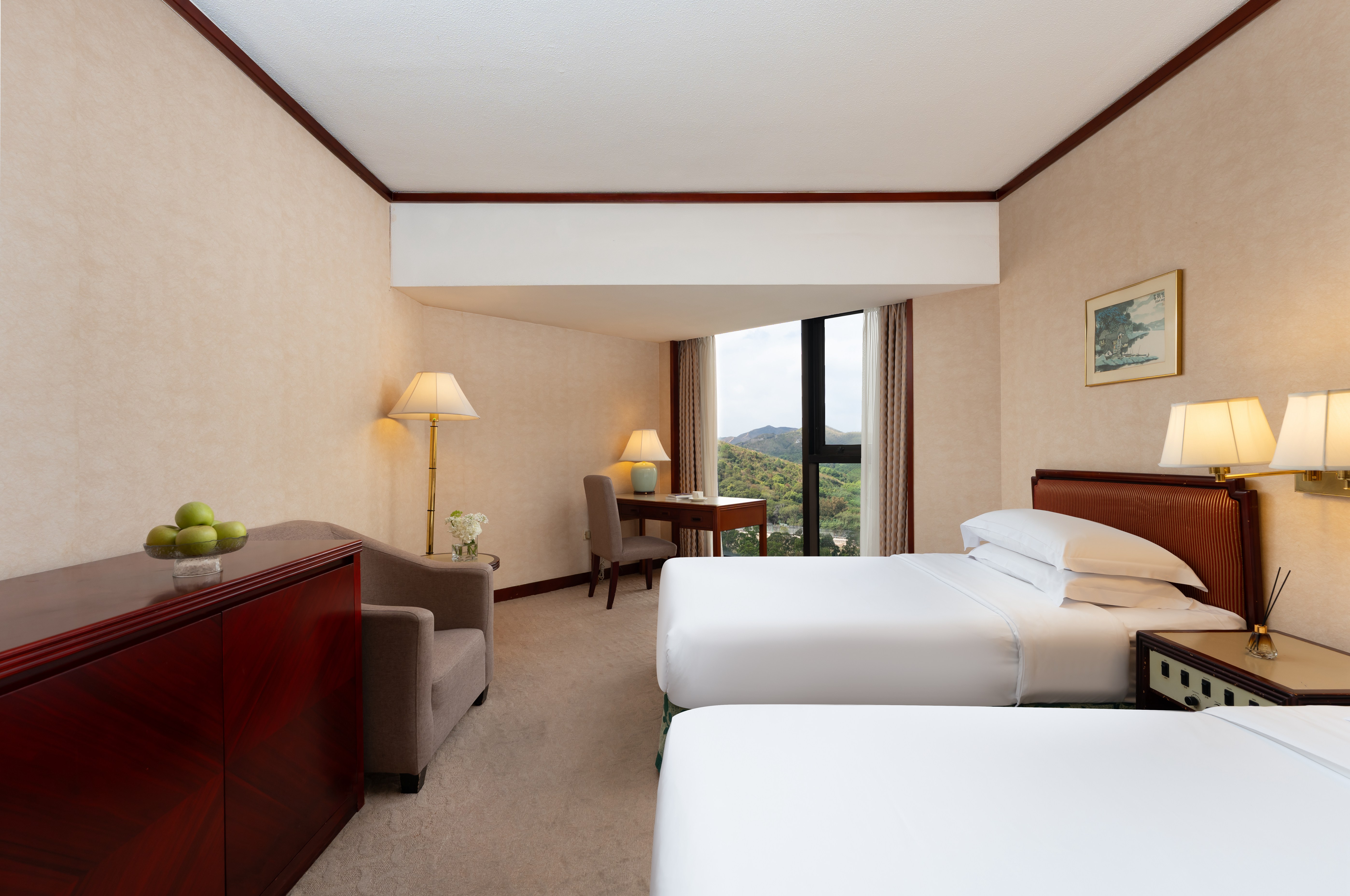 河景高級雙床房