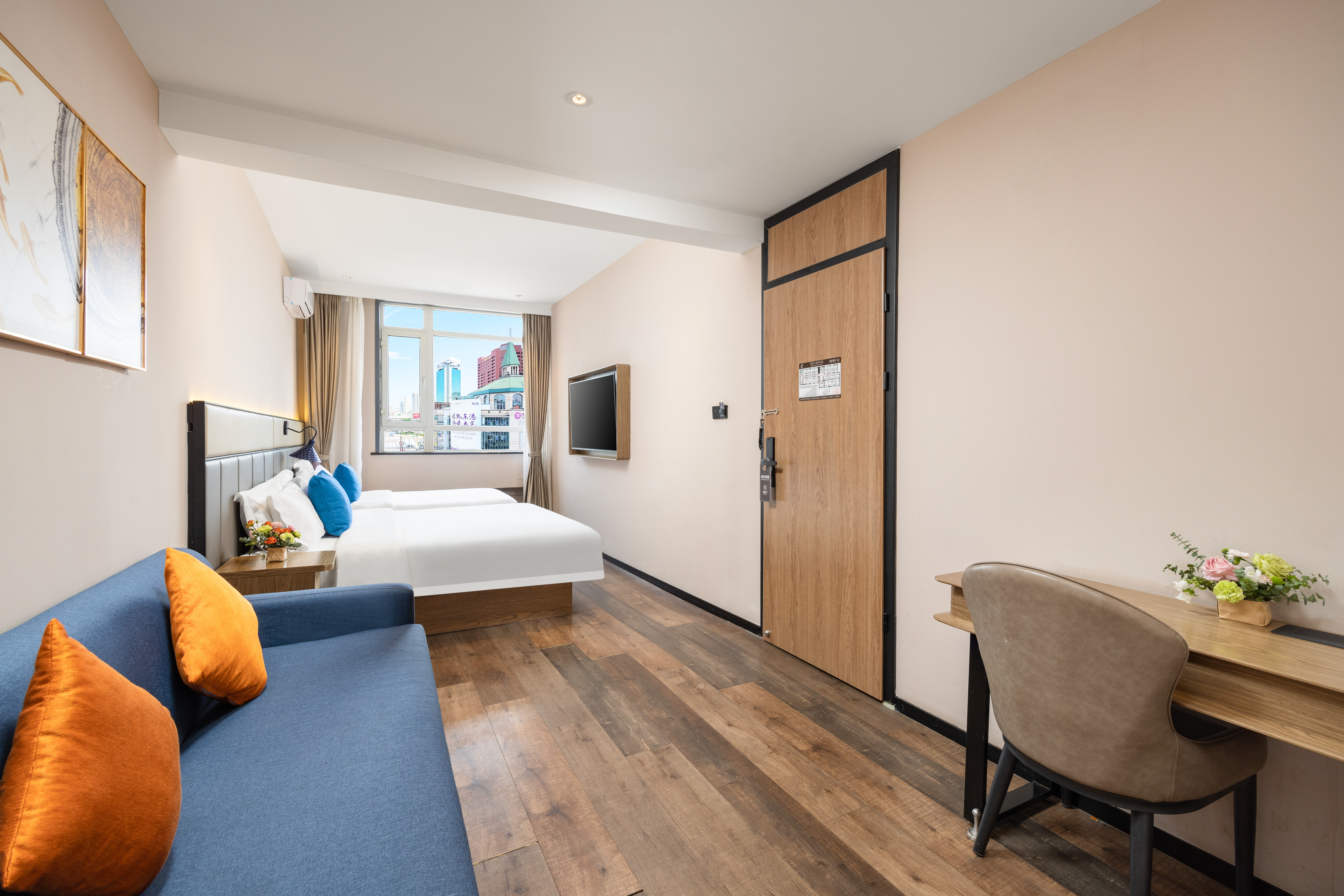 禧景·豪华双卧五人套房【决明子睡枕+乾湿分离+独立沙发】