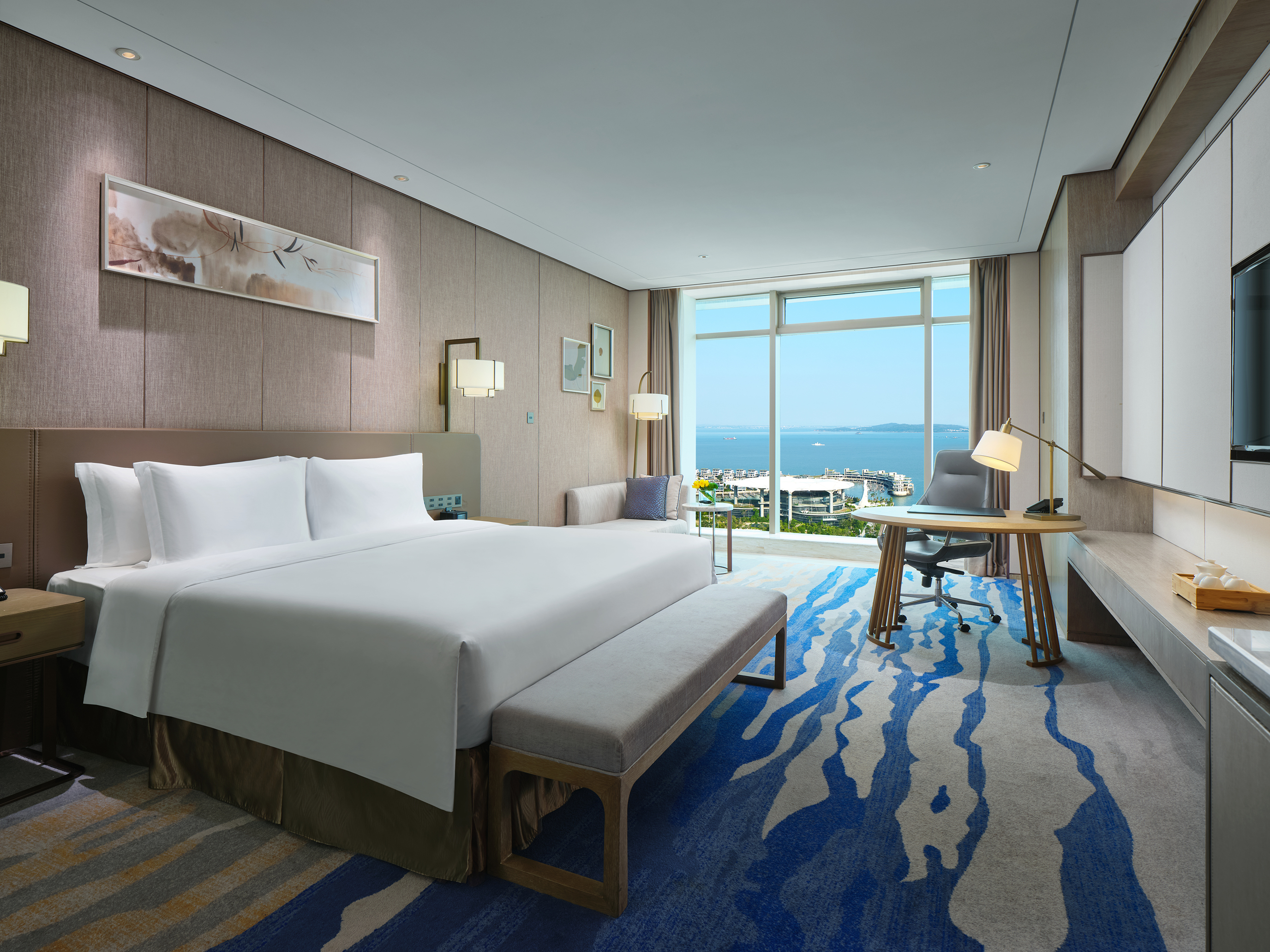 尊享海景大床房（180°海上日出）