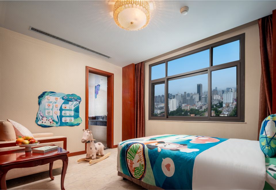 主题亲子家庭套房「沉浸文化风格+2室1厅+欢乐时光」