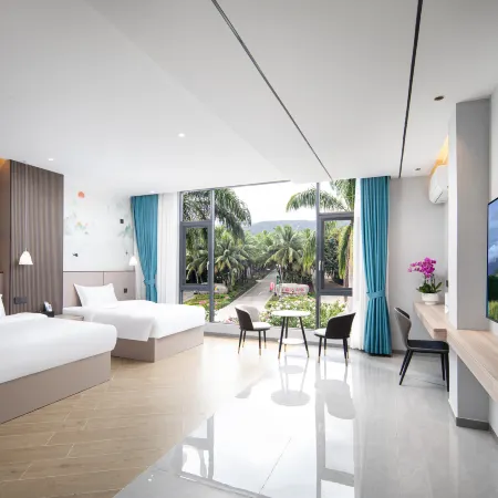 Baoting Sandao Yujing Rainforest Business Hotel Отели в г. Баотин