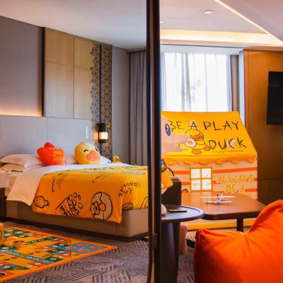 B.DUCK小黃鴨主題親子套房 北京希爾頓飯店優惠