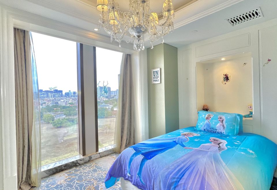 冰公主至尊親子海景套房【溫泉+小童小帳篷+小童用品】