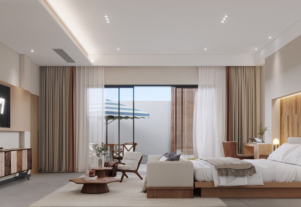 碎雨長廊豪華雙床房