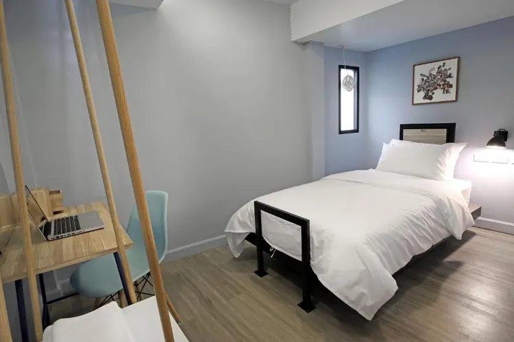 ห้องเตียงเดี่ยว (ไม่มีหน้าต่าง)