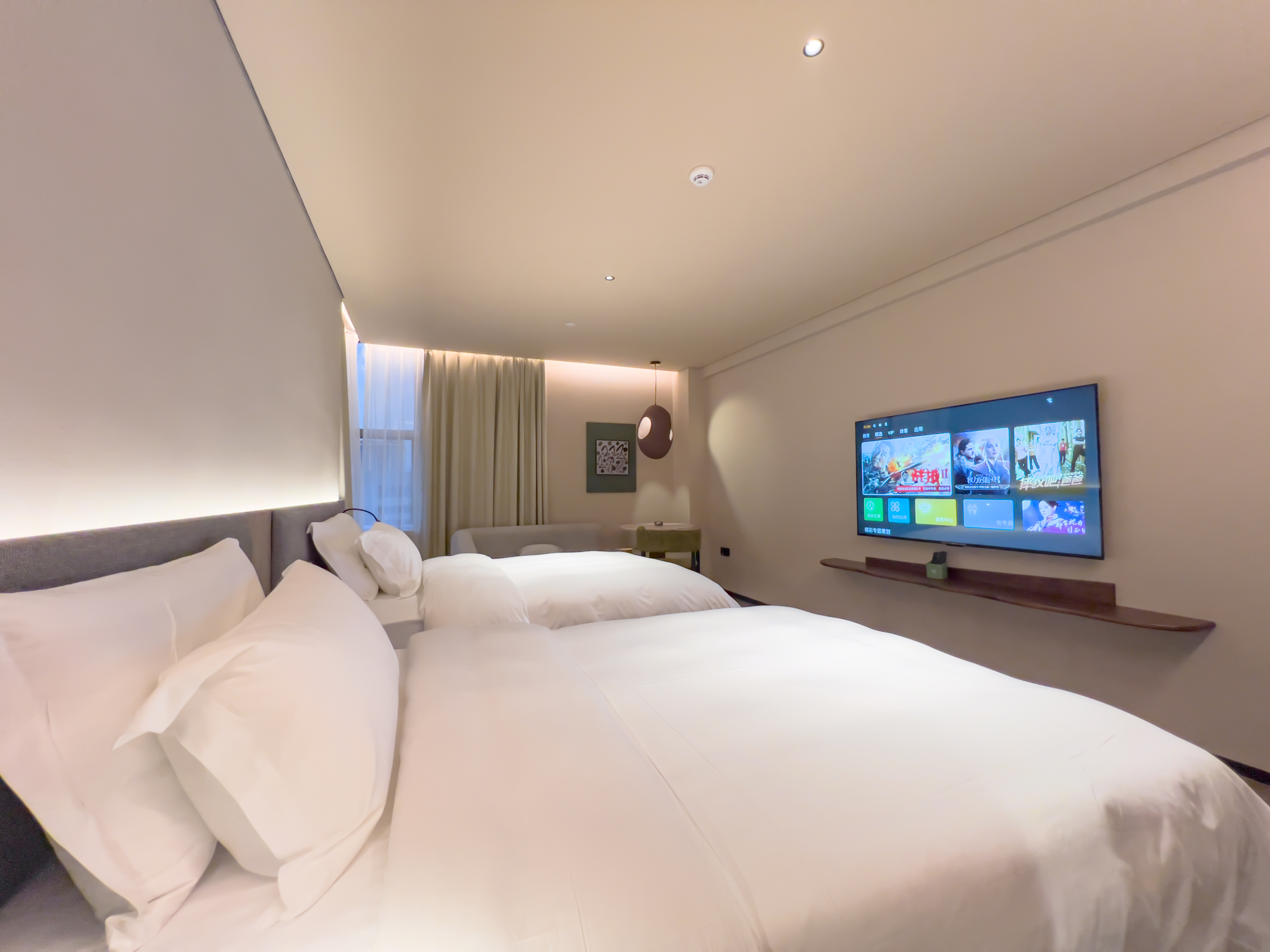 豪华双床房（安静/舒适/逸梦+零压舒眠床垫）