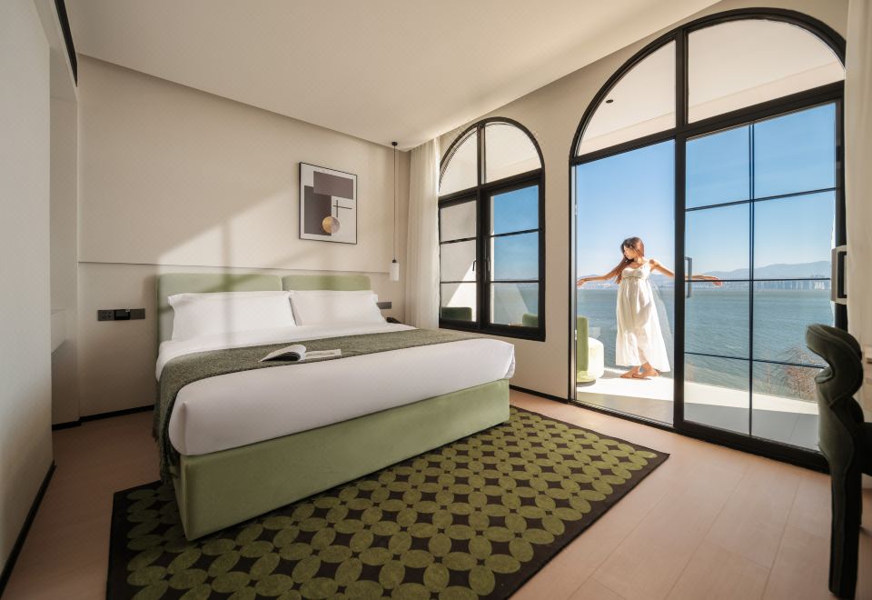 心澜绮梦180°阳台海景大床房·全屋智能+一线海景+阳台