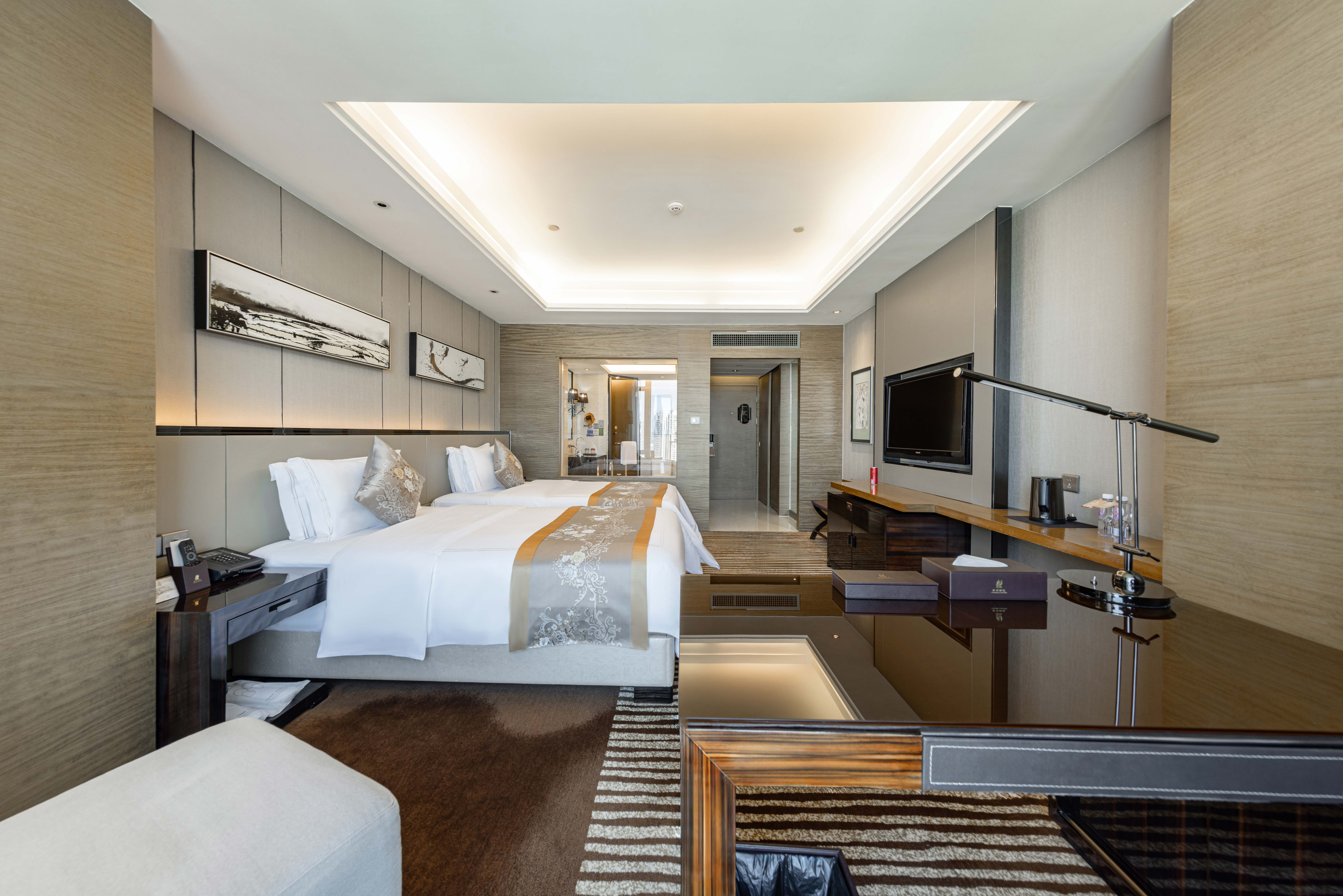 Shenzhen YANGBANGLANGYUE International HotelCity View Twin Room