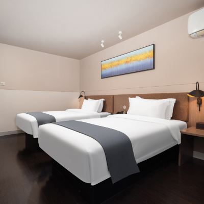 聽海雙床房 廈門海邑飯店優惠