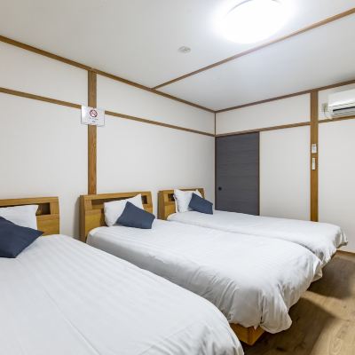 【禁煙】洋室トリプル（共同シャワー） OYO 44744 ゲストハウスあい浜 クーポン