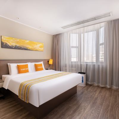 安心睡大床房（0壓深睡枕+記憶棉床墊） 如家精選飯店（天津五大道南京路小白樓地鐵站店）優惠