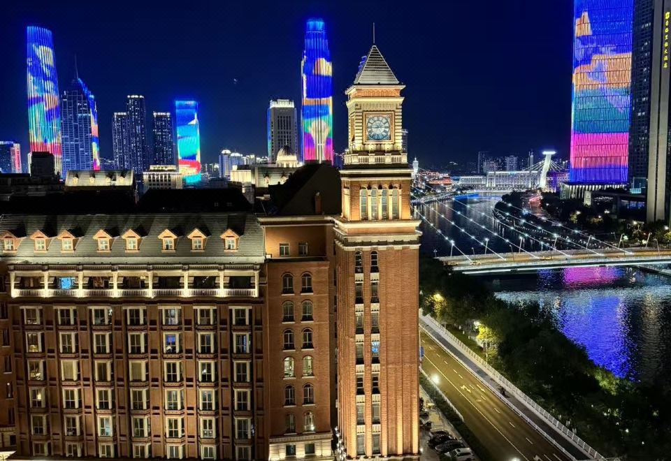 海河景观豪华套房