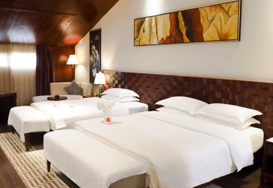 溫泉雙臥室復式套房（溫泉水+觀景大陽臺+自動麻將桌）