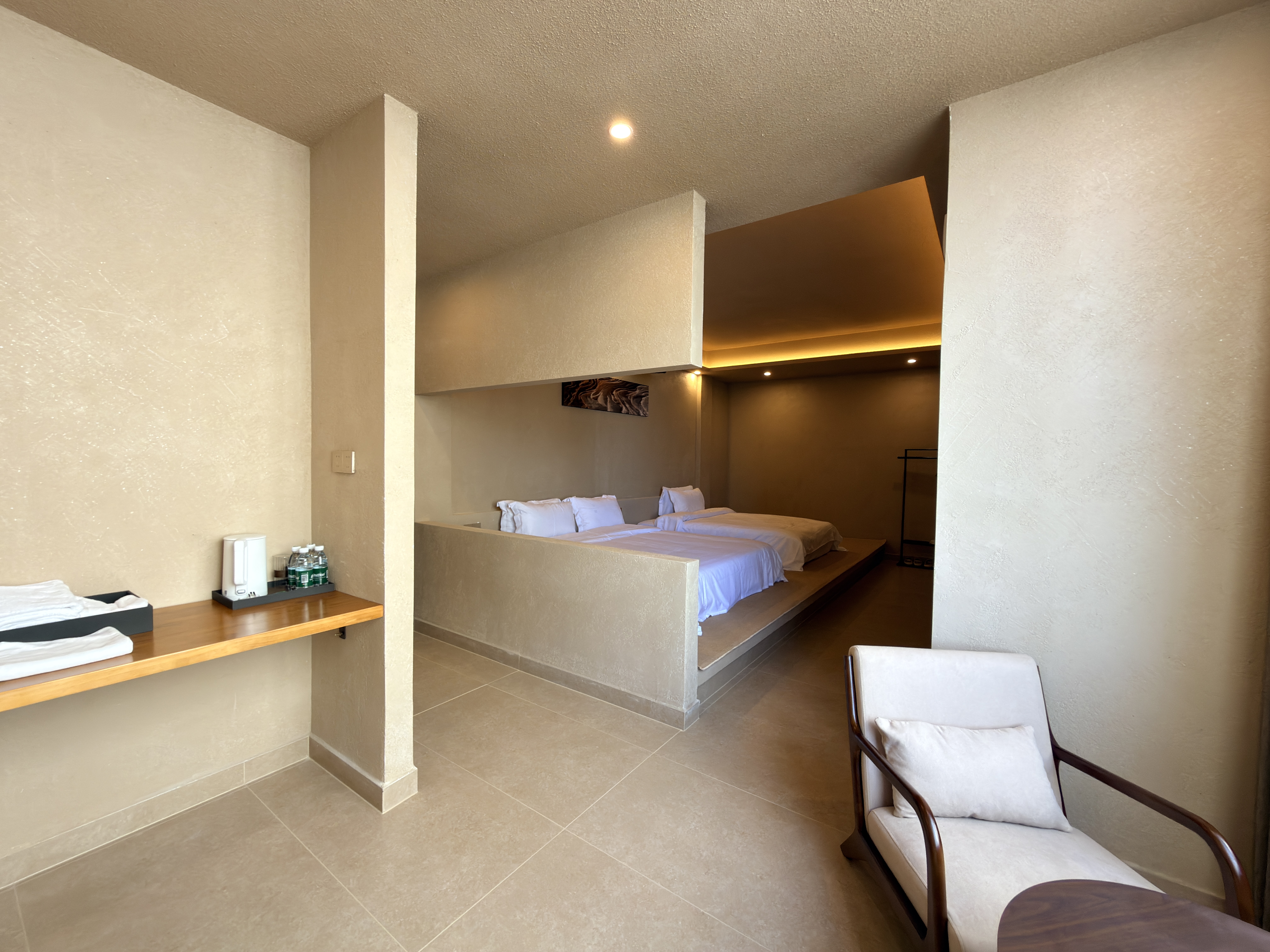 街景 静谧影院双床房