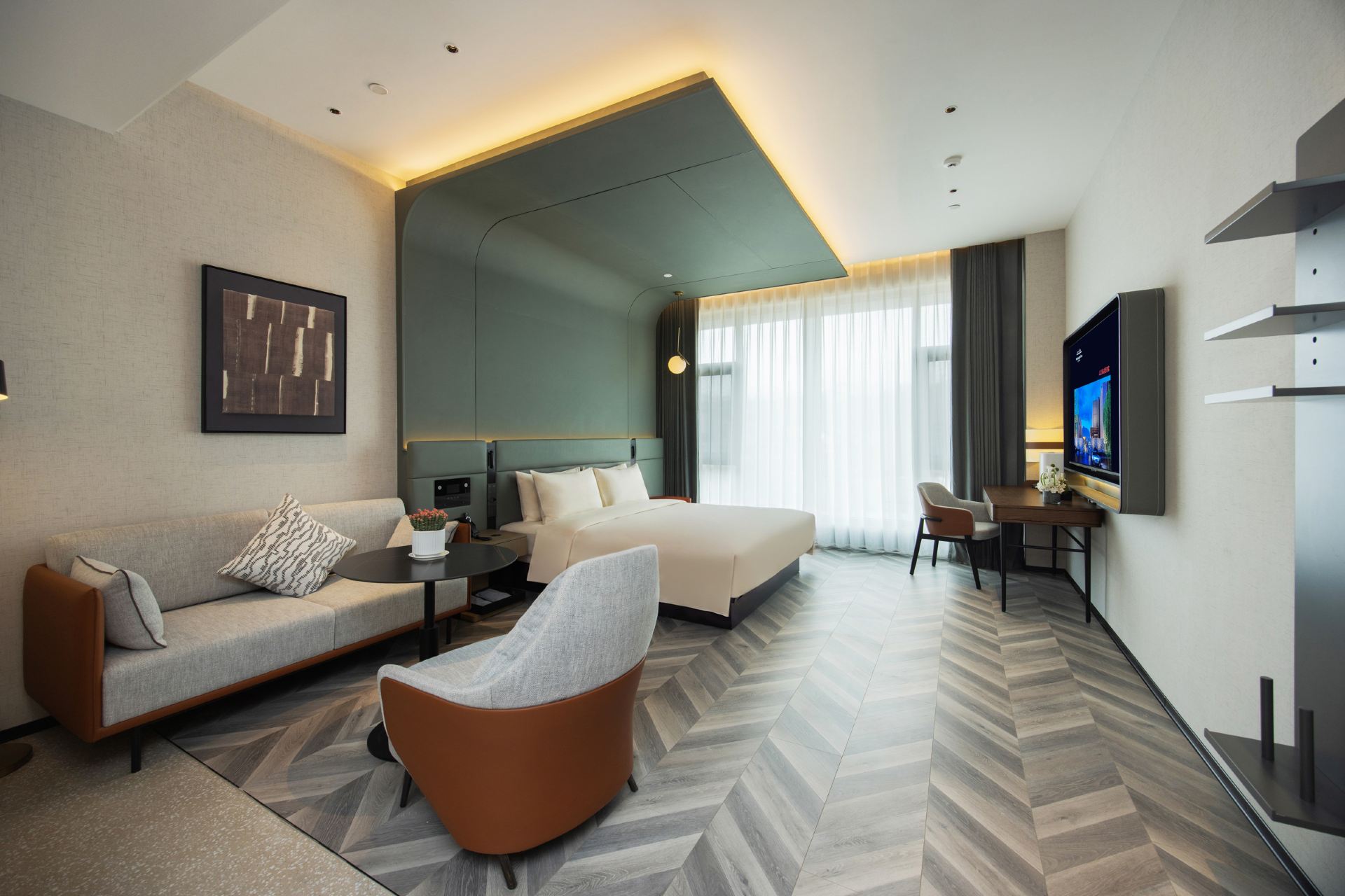 Queen Room with View