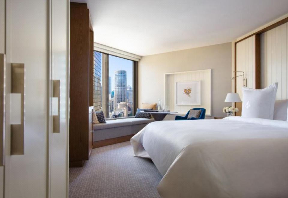 城市高级特大床房