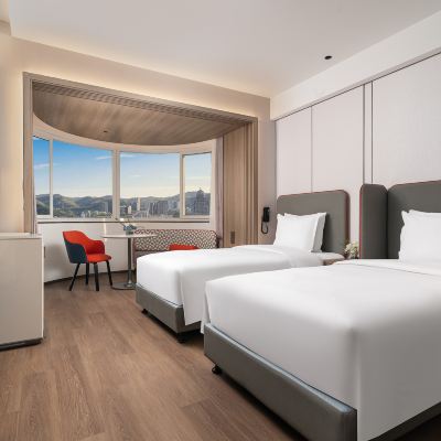 高級房 雙床 城市景觀 無煙 廈門廬山智選假日飯店優惠