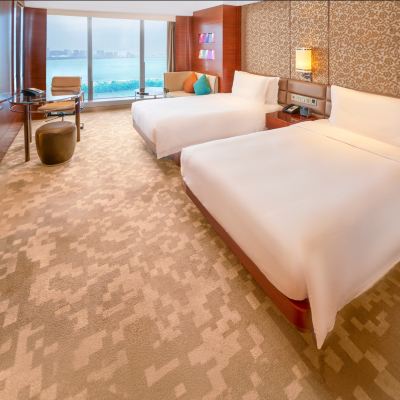 高級海景雙床房 澳門皇冠假日酒店優惠