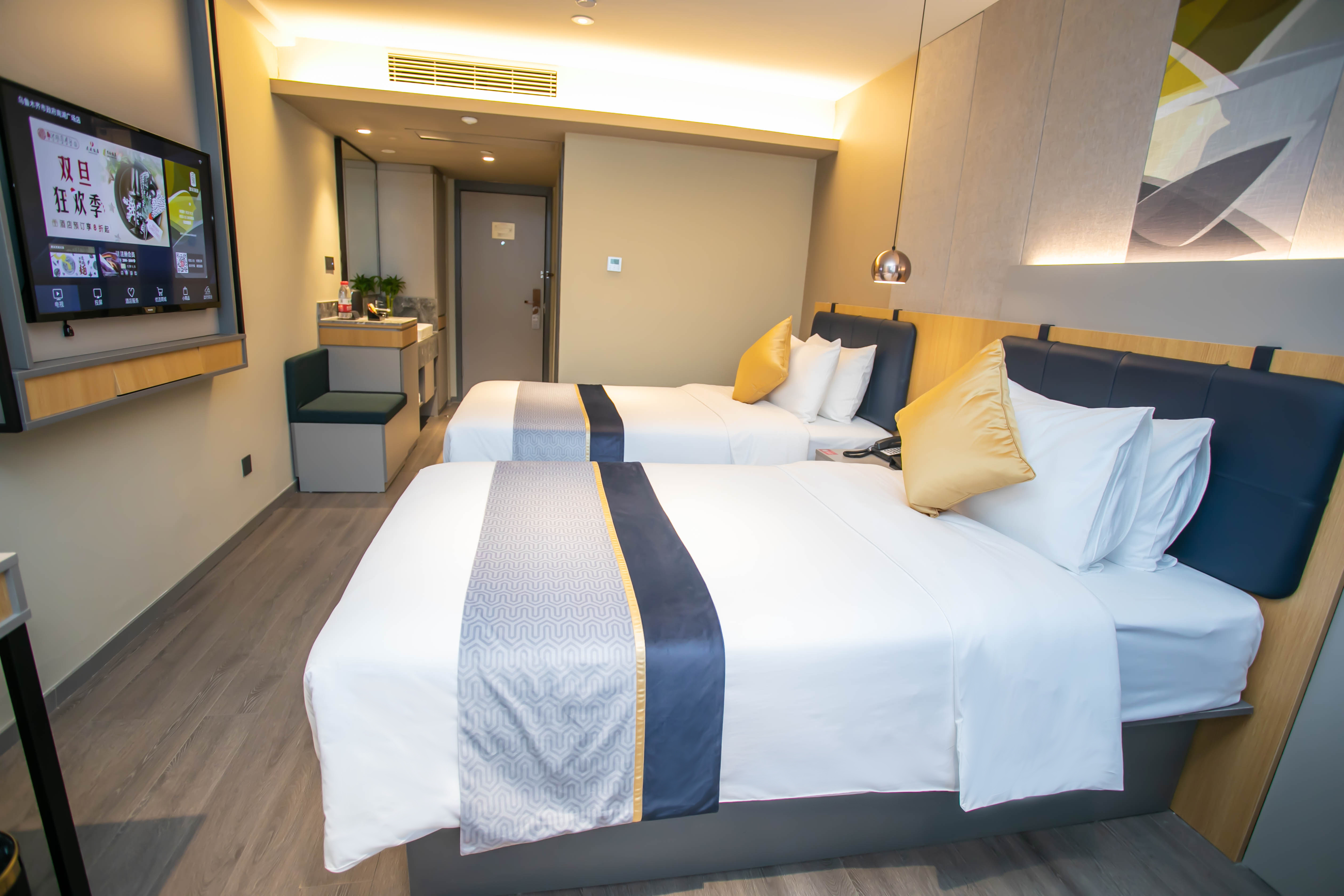 双床房（智能客控+梦百合零压床垫）