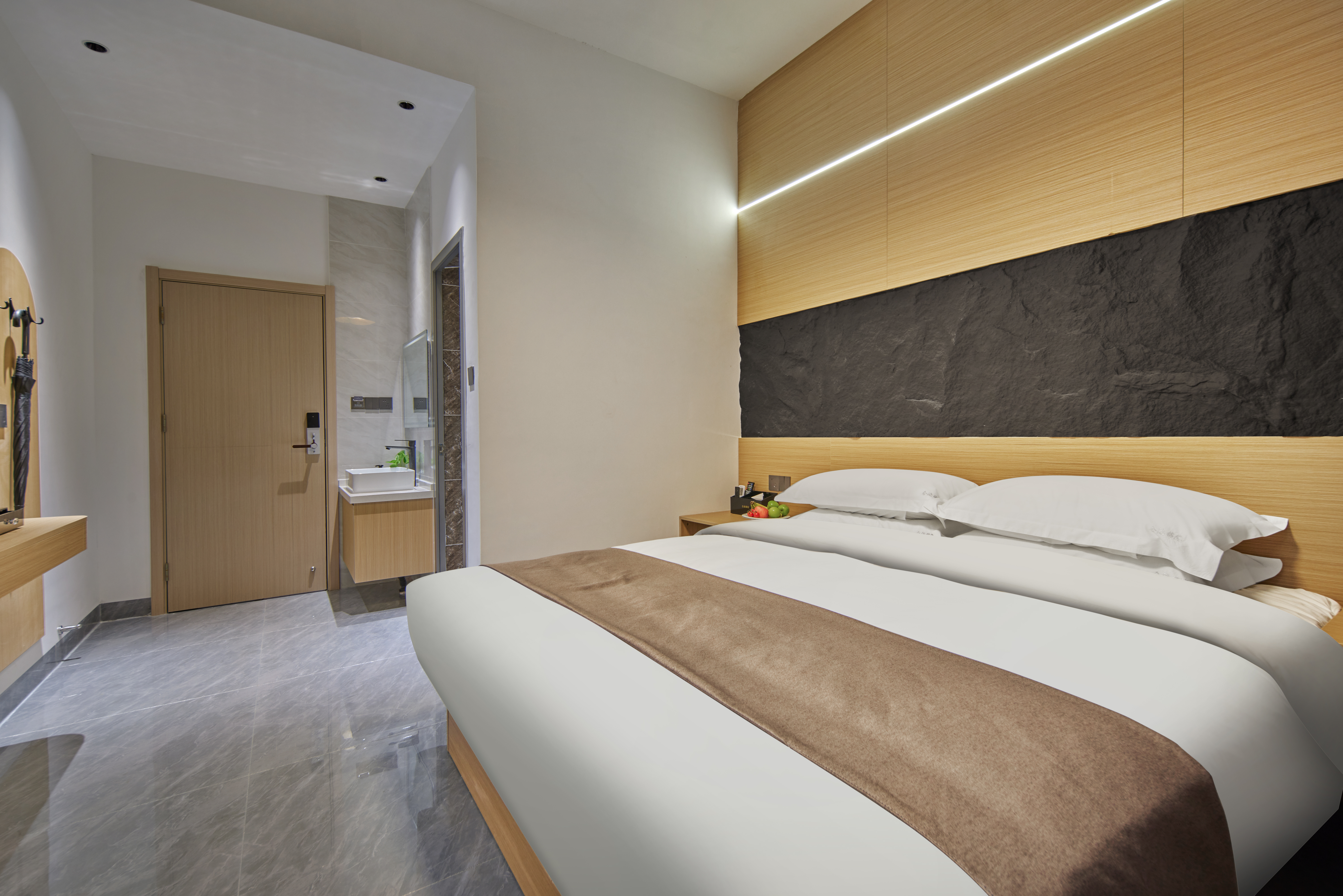 Shanxun Lunchi Jinyuan Hotel (Xiamen North Railway Station)Elegant kingsize room