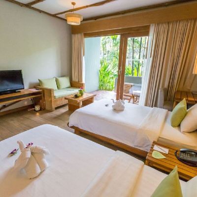 Deluxe Twin Room With Pool Access