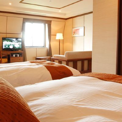 Premium Twin Room With Onsen View Bath