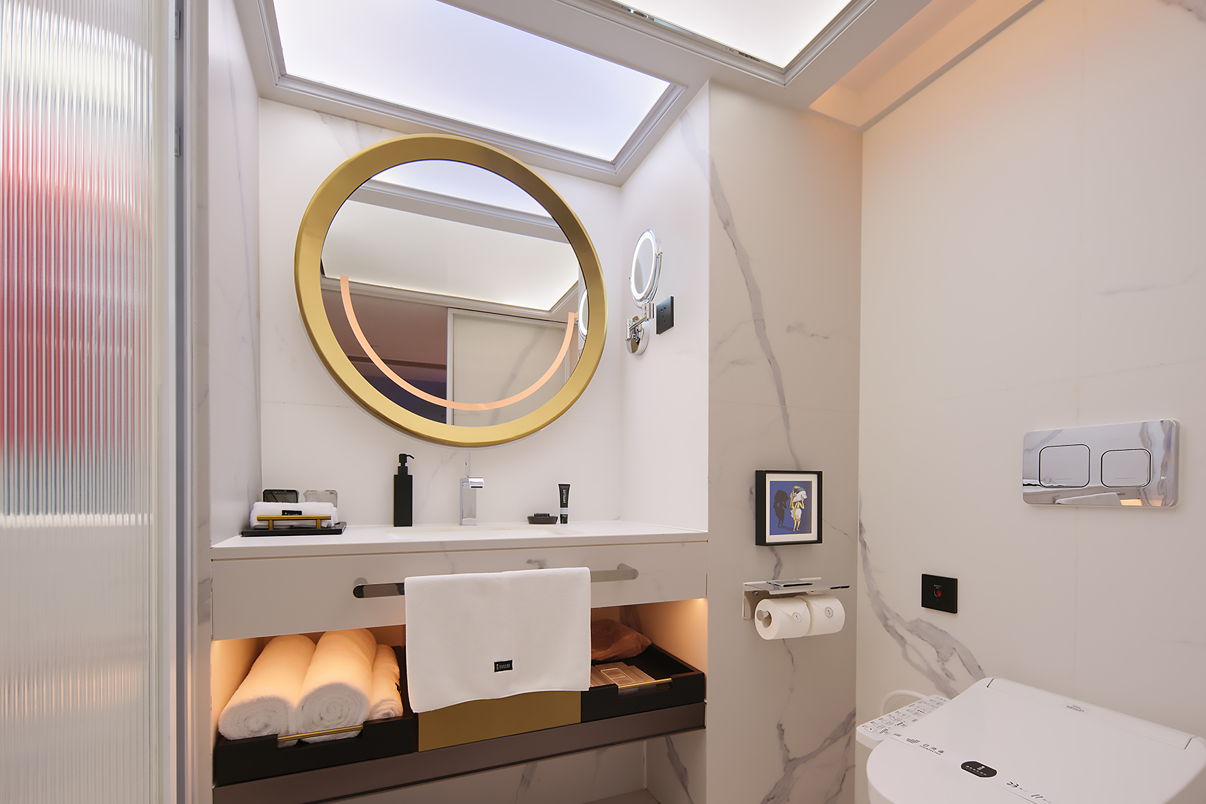 浮岛Loft·180°江景汤池套房A