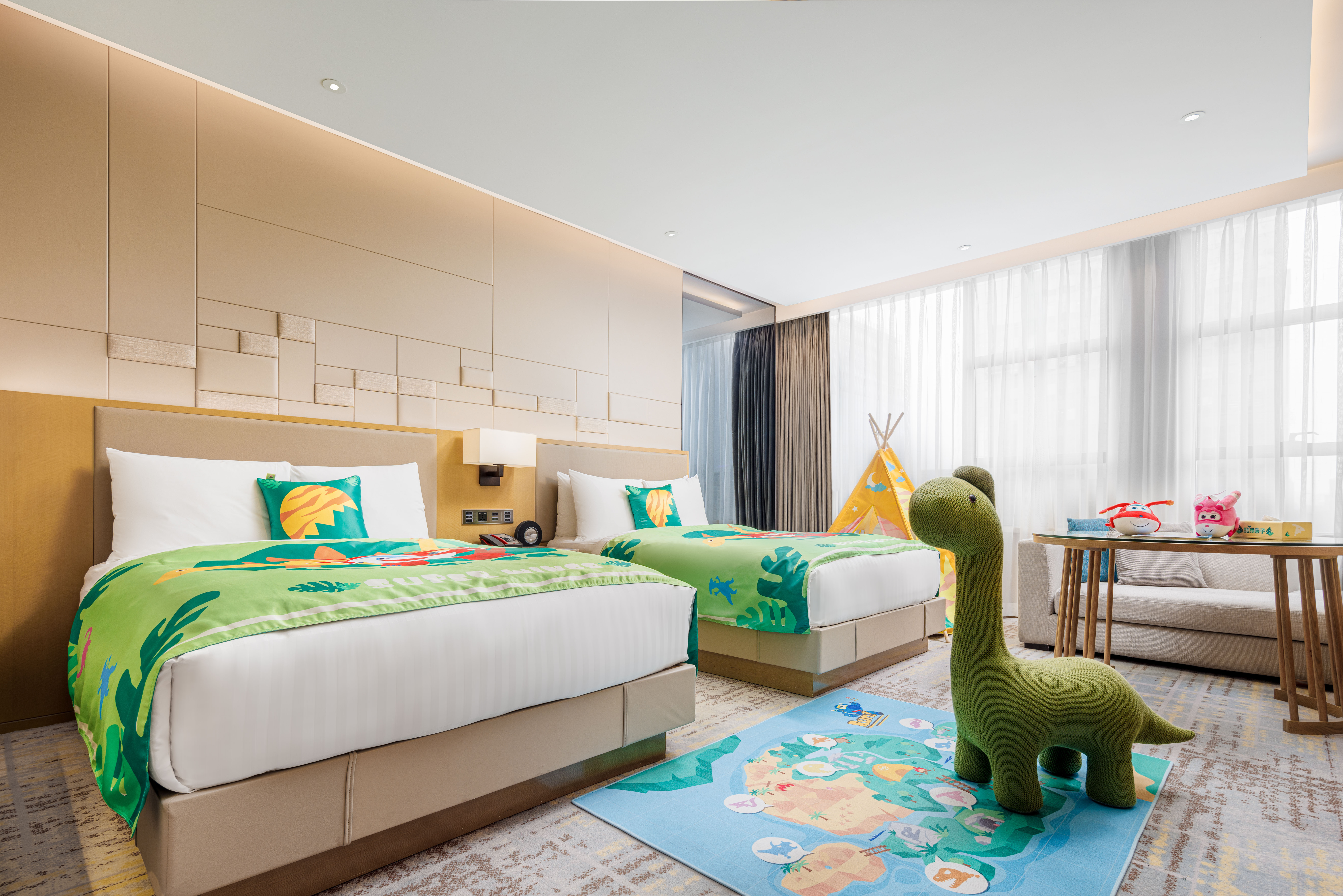 主题亲子房-双床