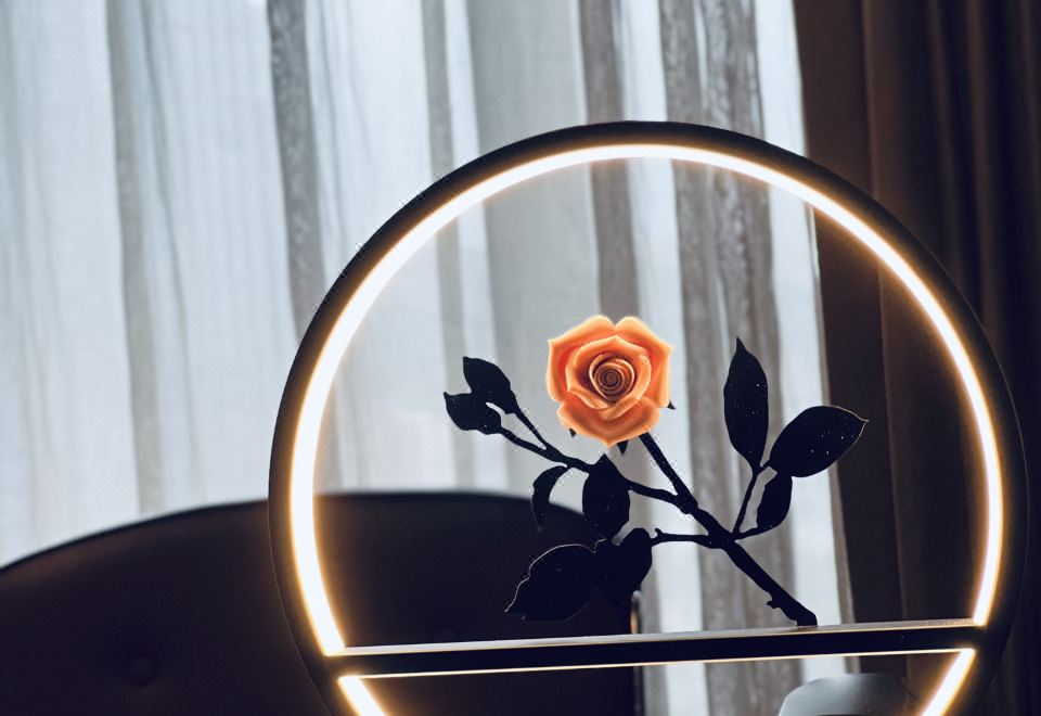 玫瑰主题行政大床房