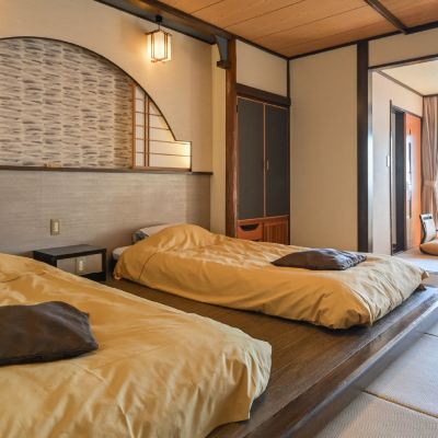 507号室 和モダンテイスト露天風呂付客室 稲取東海ホテル湯苑 クーポン