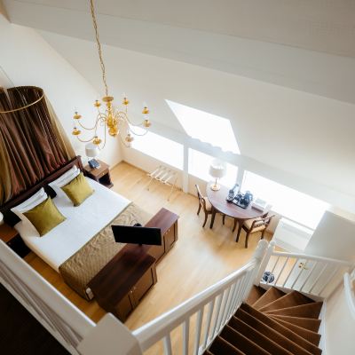Luxury Split-Level Room Grand Hotel Karel V Promo Code