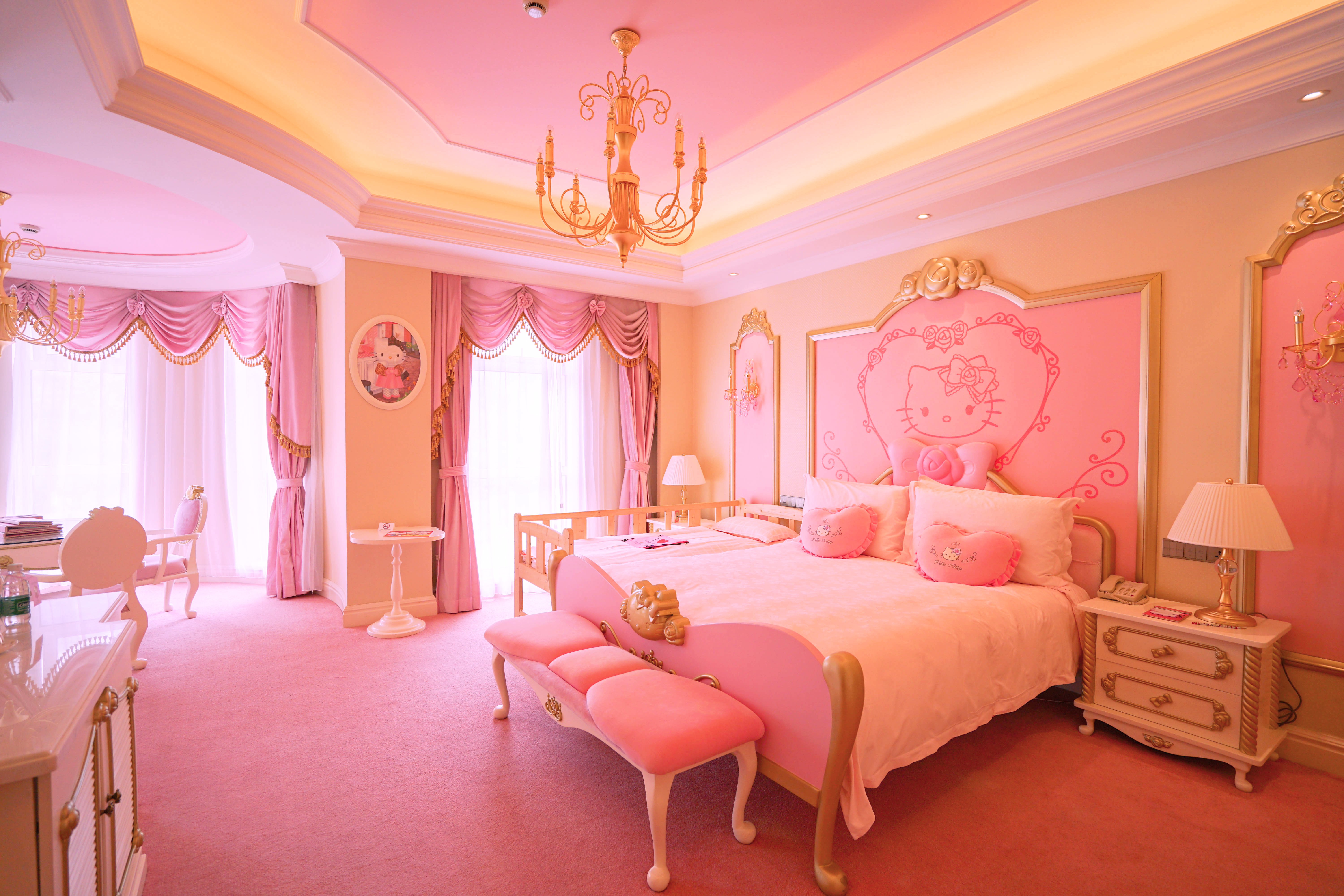 Hello Kitty主題高級豪華親子房