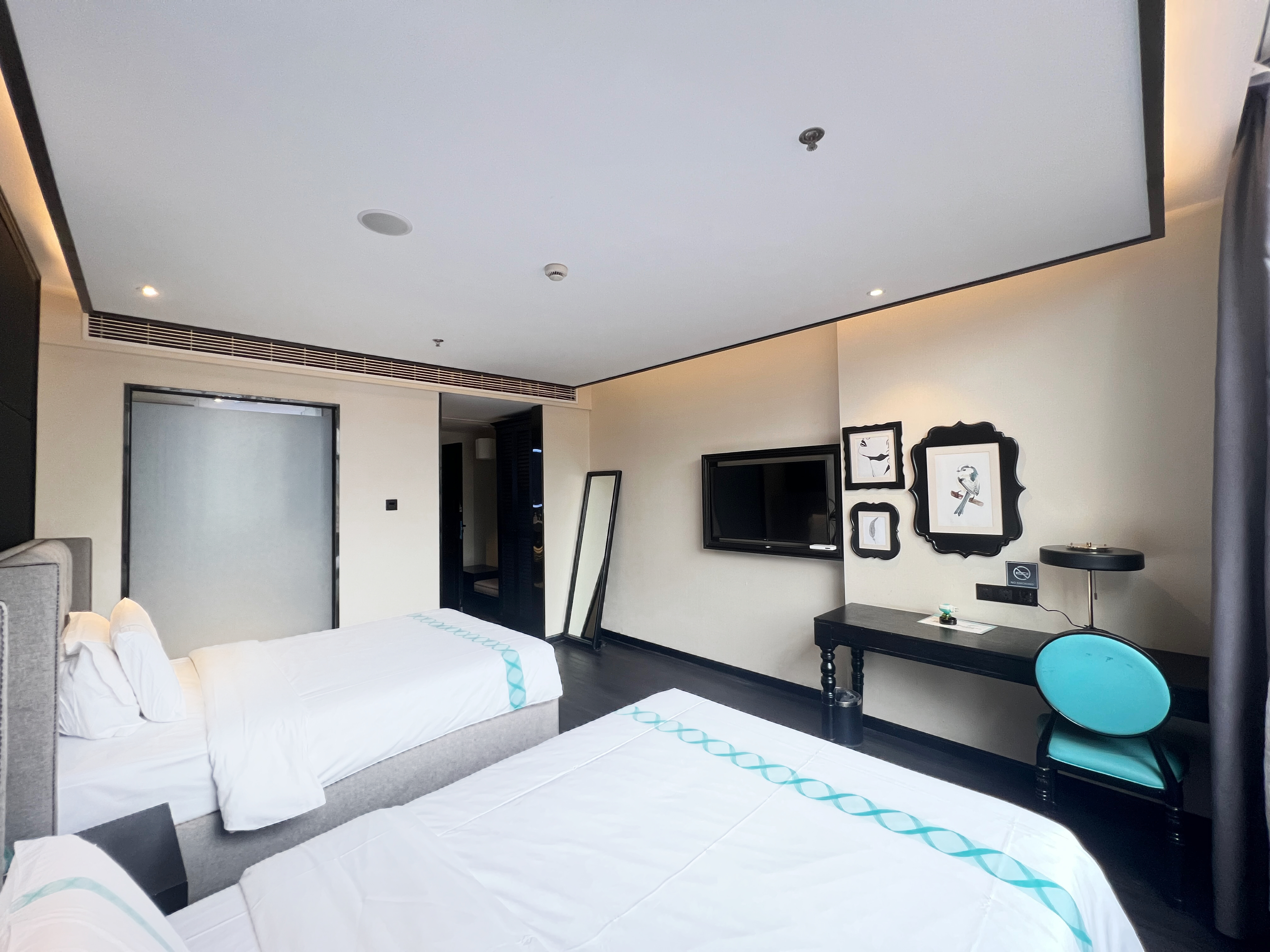 希岸商务双床房（宽敞大外窗|采光通透）