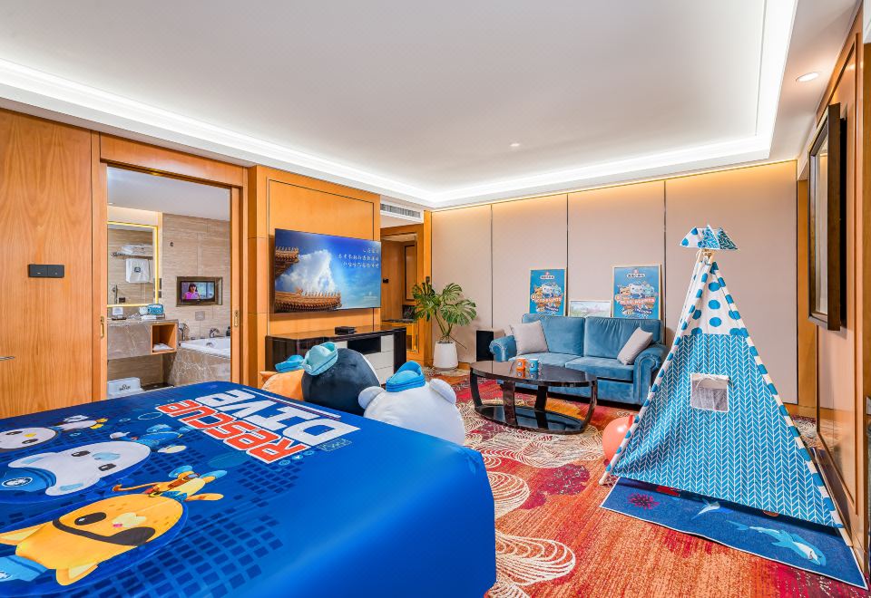 Beijing Xinyuan HotelOctonauts Theme Family Double Bed Room