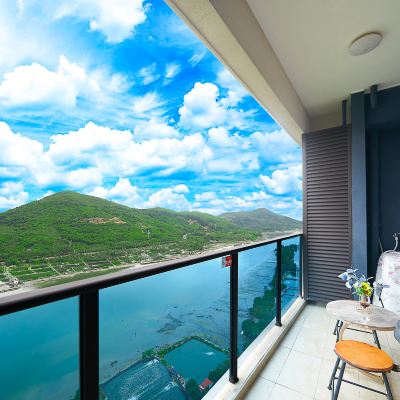 山水大床房 萬寧神州半島雲想海景公寓優惠