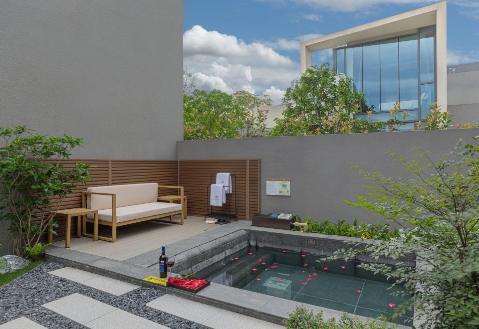 绿谷四房一厅别墅｜独立温泉池｜厨房厨具