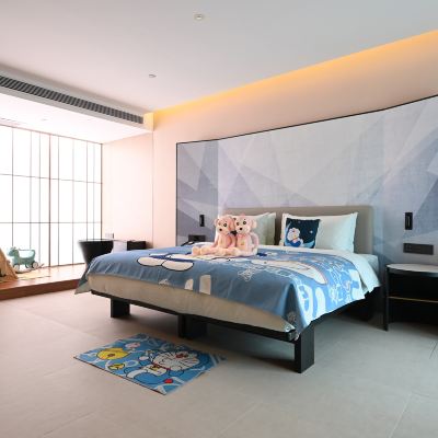 高級房·超大床（孩童主題+浴缸） 廣州景閣飯店（白雲國際機場T2航廈店）優惠