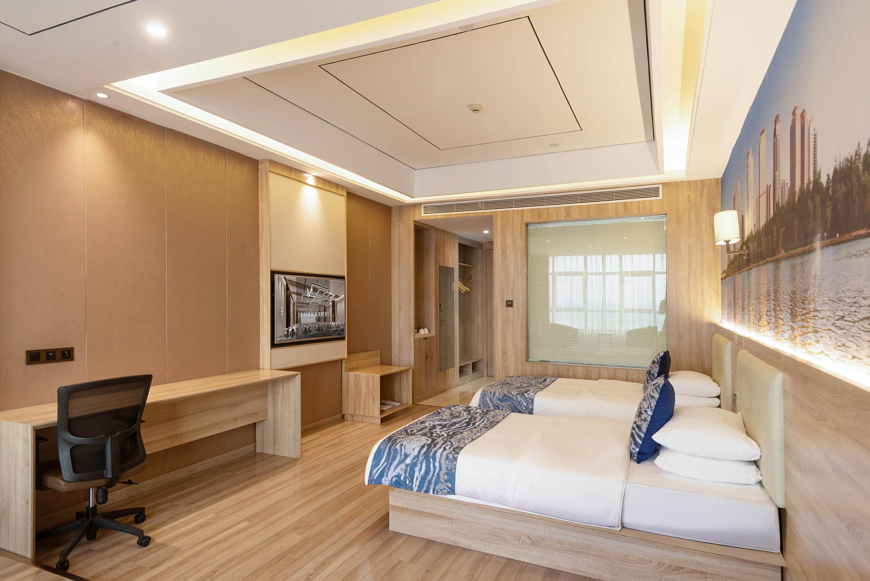 高级双床房（阳光开阔观景）